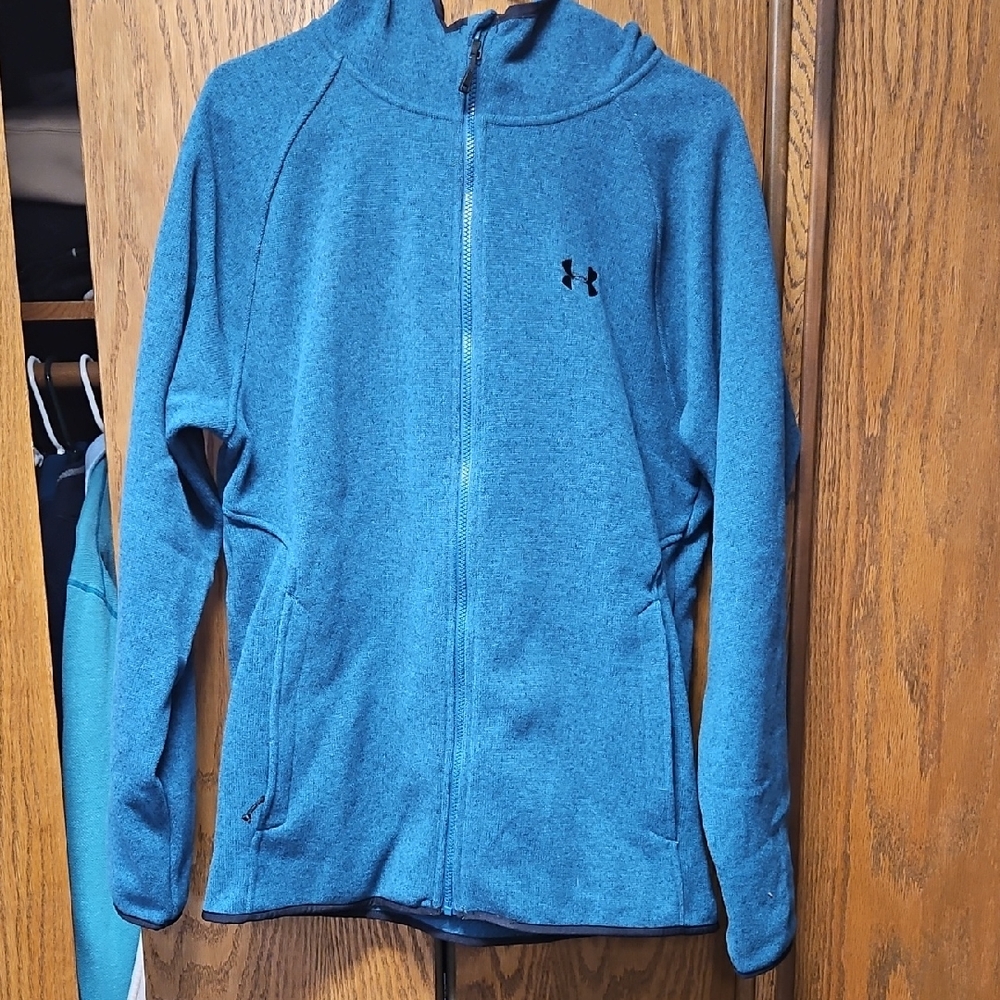 Under Armour XSTORM1 Teal Zip-Up Jacket
